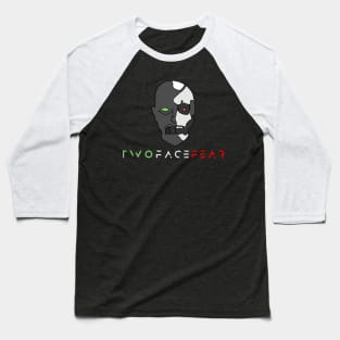 Simplified Face Logo Baseball T-Shirt